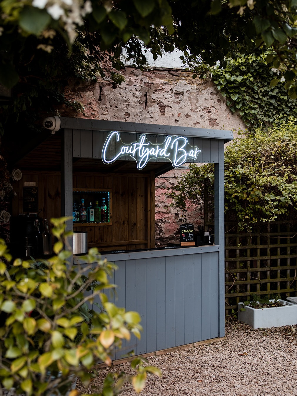The Courtyard Bar at Glewstone Court