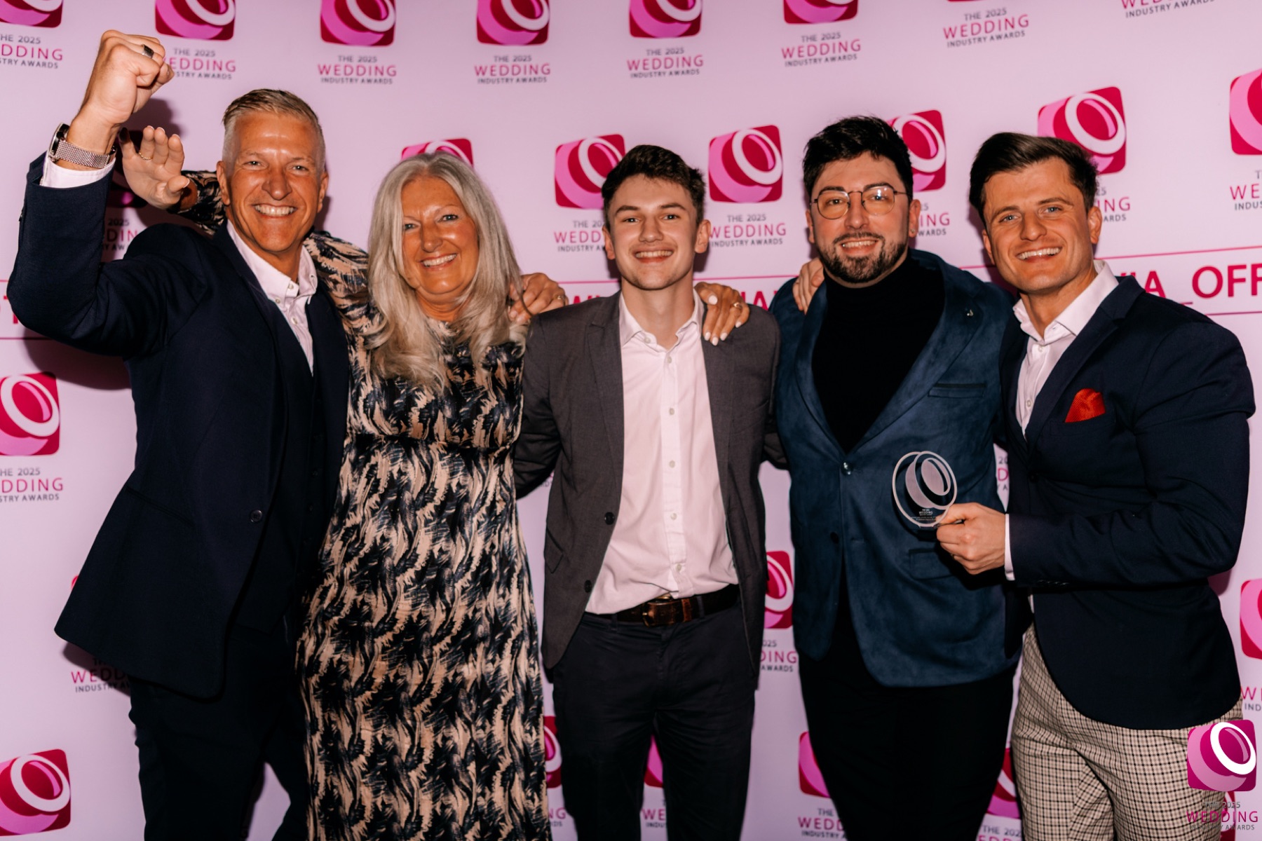 The Glewstone Court team at the 2025 Wedding Industry Awards